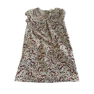 The Prairie By Rachel Ashwell Girls 4T Floral Fall Squirrel Corduroy Dress #5475